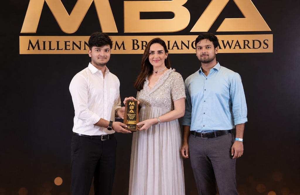 Award photograph, Best Medical Tourism Company of the Year 2026, awarded to Marlin Medical Assistance at the Millennium Business Awards 2026, presented by Shasha Media.